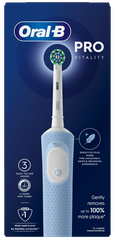 ORAL-B Vitality Pro Protect X Clean Vapor Blue elektriskā zobu birste, 1 gab.