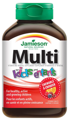 JAMIESON Vita-Vim Multi for Kids košļājamās tabletes, 60 gab.