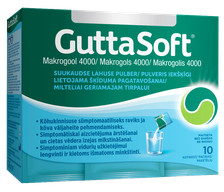GUTTA SOFT pulveris, 10 gab.
