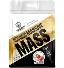 SWEDISH SUPPLEMENTS Massive Mass Strawberry Milkshake pulveris, 7000 g