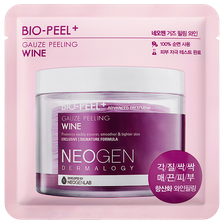 NEOGEN Dermalogy Bio-Peel Gauze Peeling - Wine pīlinga spilventiņi, 1 gab.