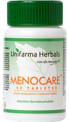 UNIFARMA HERBALS Menocare tabletes, 60 gab.