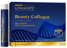 WALMARK   Longevity Beauty Collagen Shots pudelītes, 14 gab.