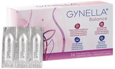 GYNELLA Balance vaginālās svecītes, 10 gab.