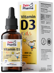 ZEINPHARMA Vitamin D3 Kids 400 SV šķidrums, 10 ml