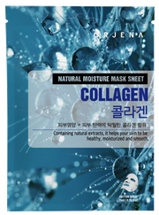 ORJENA Natural Moisture Collagen auduma sejas maska, 1 gab.