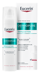 EUCERIN DermoPure Clinical Triple Correcting fluīds, 40 ml