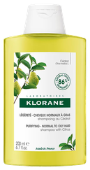 KLORANE Citrus Pulp šampūns, 200 ml