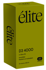 ELITE D3 4000 in Olive Oil kapsulas, 60 gab.