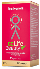 SILVANOLS GoLife Beauty V kapsulas, 60 gab.