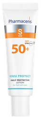 PHARMACERIS S Sensi Protect SPF 50+ sejai un acu zonai aizsargājošs losjons, 50 ml