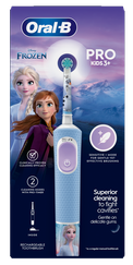 ORAL-B Vitality PRO Kids 3+ Frozen elektriskā zobu birste, 1 gab.