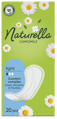 NATURELLA Camomile Light ikdienas ieliktnīši, 20 gab.
