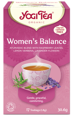 YOGI TEA Women’s Balance Bio tēja maisiņos, 17 gab.