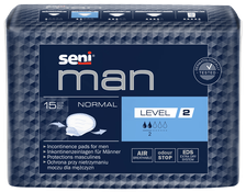SENI Man Normal (Level 2) uroloģiskie ieliktņi, 15 gab.