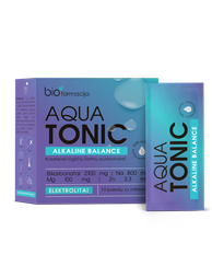 BIOFARMACIJA Aqua Tonic Alkaline paciņas, 10 gab.