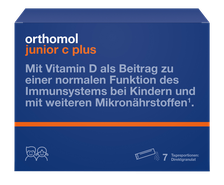 ORTHOMOL Junior C Plus paciņas, 7 gab.