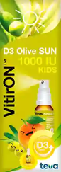 VITIRON D3 Olive Sun 1000 IU Kids sprejs, 10 ml