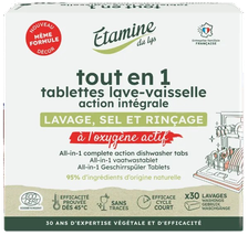 ETAMINE DU LYS Viss vienā tabletes trauku mazgājamai mašīnai, 30 gab.