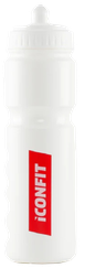 ICONFIT Velosipēda Ūdens, Balta pudele, 750 ml