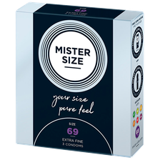 MISTER SIZE 69/225 mm prezervatīvi, 3 gab.