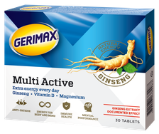 GERIMAX Multi Active tabletes, 30 gab.