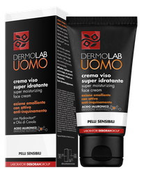 DERMOLAB Uomo Super Moisturizing veido kremas, 50 ml