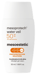 MESOESTETIC Mesoprotech Water Veil saules aizsargkrēms, 50 ml