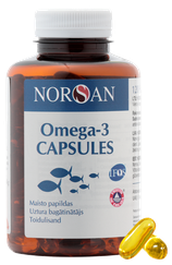 NORSAN Omega-3 kapsulas, 120 gab.