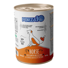 FORZA10 Maintenance Zirgs Ar Ķirbi Un Cukini, Suņiem mitrā barība, 400 g