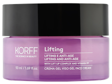 KORFF Lifting 40-76 gelveida pretnovecošanās ar liftinga efektu sejas krēms, 50 ml
