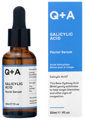 Q+A Salicylic Acid Facial serums, 30 ml
