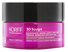 KORFF 3D Sculpt Day aprises veidojošs pretnovecošanās sejas krēms, 50 ml