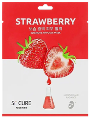 5C CURE Strawberry sejas maska, 1 gab.