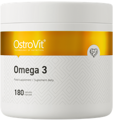 OSTROVIT Omega 3 kapsulės, 180 vnt.