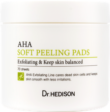 DR.HEDISON AHA Soft Peeling spilventiņi, 70 gab.
