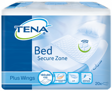 TENA Bed Plus Wings 180x80 cm absorbējošie palagi, 20 gab.