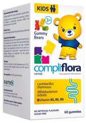 COMPLIFLORA   Kids Gummy Bears pastilas, 60 gab.