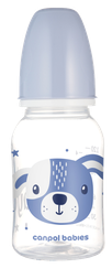 CANPOL BABIES Cute Animals Blue pudelīte, 120 ml