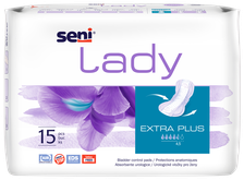 SENI Lady Extra Plus uroloģiskie ieliktņi, 15 gab.
