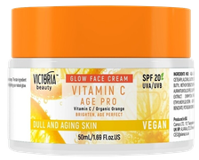VICTORIA BEAUTY Vitamin C Age Pro SPF 20 sejas krēms, 50 ml