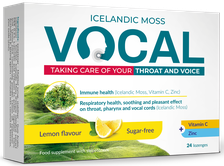 VOCAL  Lemon sūkājamās pastilas, 24 gab.