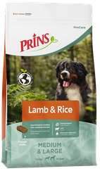 PRINS ProCare Lamb&Rice sausā barība, 3 kg