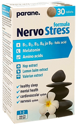 PARENE Nervo Stress tabletes, 30 gab.