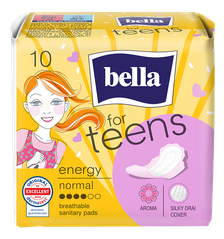BELLA Teens Ultra Energy higiēniskās paketes, 10 gab.