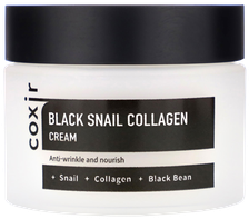 COXIR Black Snail Collagen sejas krēms, 50 ml