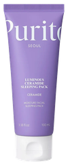 PURITO Luminous Ceramide Sleeping sejas maska, 100 ml
