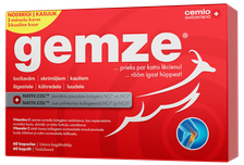 CEMIO GEMZE 2x Stiprāks kapsulas, 60 gab.
