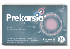 PREKARSIA tabletes, 30 gab.