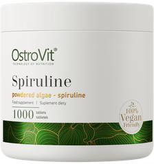 OSTROVIT Spiruline VEGE tabletes, 1000 gab.